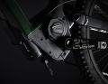 The Bosch Powertube 750 sits under a cover and can then be pulled down and out of the closed down tube.
