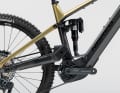 The high-pivot rear triangle of the Norco Sight VLT CX is designed to swallow even the biggest boulders on demanding terrain.