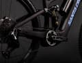 Die Gänge werden per Sram X0 Transmission gewechselt.
