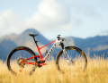 The Scott Spark RC in the Special Edition for Nino Schurter's last World Cup race in Lenzerheide.