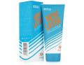 It offers a sun protection factor of 50+ and is immediately effective.