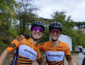 Und die unangefochtenen Etappensiegerinnen, Anne Terpstra und Nicole Koller, freuen sich schon wohl auch die finale Etappe für sich zu entscheiden.