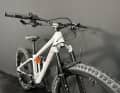 Both air and steel spring shock absorbers fit into the rear of the children's bike from Nize.