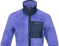 Für Bikerinnen bietet Norrøna den Midlayer in Violet Storm an sowie in Dunkelblau, Grau-Blau und Weiß.