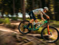 Bei den Worldcups konnte man das neue Bike schon erspähen.