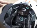 The sensor is connected to the Quin app via Bluetooth and then automatically records the driving data