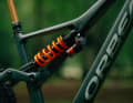 The suspension travel on the shock has increased from 160 to 167 mm.
