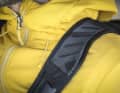 The shoulder straps are anatomically shaped and are airy and very comfortable to wear.