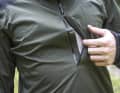 The zip only reaches halfway up, a little awkward if you want to slip into the jacket quickly