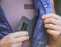 Inside there is a breast pocket for your mobile phone, which also serves as a pouch.