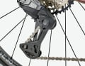 Die günstigere Version des Rose PDQ Hardtails trägt eine Shimano XT Di2 Schaltung.