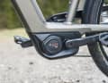 The new Bosch drive with the large battery can cover 100 kilometres and more.