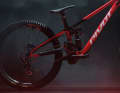 Chic frame, fast XX DH Transmission electronic shifting.
