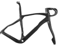 Gravel frames from Airwolf: "I’m definitely an aero type," says Marcus Klausmann.