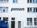 Discreet: Pinion works on a good 2000 square metres of rented space in a small industrial estate.