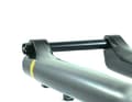 Theft-protected alternative for thru axles