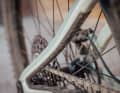... there are also frame protectors on the seat stays ...