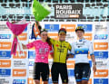 ... and the podium of Paris-Roubaix Femmes 2025