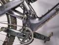 Monstrous: the massive aluminium swingarm. The design raises the bottom bracket to a high 373 millimetres. Racers can purchase a super-stiff axle for the swingarm.