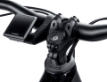 The cables run cleanly into the control head - Intuvia 100 and Kiox 300 are available for the display. 