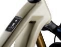 The display in the top tube provides the most important information. Of course, the drive can also be configured via the app.