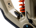 The charging port is located deep in the frame. This is also where the optional range extender is plugged in.