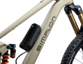 The range extender is the size of a water bottle and provides 160 additional watt hours.