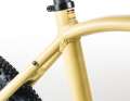 Stubborn: Stiff frame, thick aluminium seat post: the Prophete offers hardly any suspension comfort.
