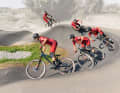 If you have mastered the riding technique, you will come out of the berm with more speed on the other side of the bend.