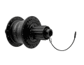 The centrepiece of the system is the newly developed Shimano Cues FH-U6060 Freehub rear hub. It combines the functions of a classic freehub with an integrated dynamo and sensors for speed, cadence and tilt angle.