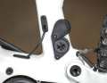 The charging port is classically located above the motor.