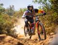 The Orbea Rallon comes with more suspension travel and modified geometry.