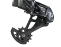 The older XX1 AXS rear derailleur does not have quite as defined lines as the new XX transmission.