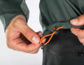 The waistband width is also easy to adjust, the cables run smoothly | Georg Grieshaber