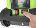 The controls are simple and are located at the rear of the appliance. The pressure adjustment is a little fiddly
