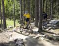 The three different riding modes of the Öhlins suspension ensure good customisation and control for different terrains: open, pedal and lockout.