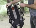 Back padding and wide shoulder straps ensure a high level of comfort. However, ventilation on warm days is moderate.