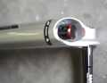 Am Zugstufenknopf der Rockshox Pike 205 hat sich Nichts geändert.
