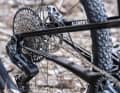 The rubber protects the thin strut and prevents loud chain slaps.