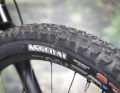 Rock in the surf: The Maxxis Assegai with soft Maxxgrip rubber on the front wheel offers plenty of traction and good-natured cornering behaviour. That gives you confidence!