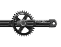 Hardly recognisable from the outside, the crank axle of the Rotor 2INpower MTB features an integrated power meter.