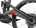 The interchangeable dropouts allow different rear triangle lengths as well as a 29" or 27.5" rear wheel.