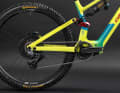 The bike is fitted with an electronic SRAM GX AXS T-Type 12-speed groupset, SRAM Maven Silver brakes, a DT Swiss HX1700 wheelset and 2.4-inch-wide Continental Kryptotal tyres.