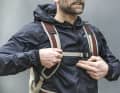 The chest strap should not sit too high, otherwise it will constrict the neck too much.