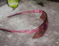The frame of the Rudy Project is made of Rilsan, a biobased plastic, and the sporty shape refers to the area of use