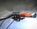 Shifting is by trigger. There is no twist grip.