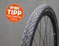 The price-performance tip goes to the Green Marathon recycled tyre, which is uncomplicated and smooth to ride.
