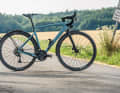 We tested the tyres on a Backroad EQ – a gravel bike fitted for everyday use.