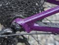 The 1x8 gearbox and the rigid fork limit the trail capability of the Scor somewhat.