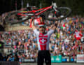 The most successful mountain biker of all time calls it a day at the age of 39.
